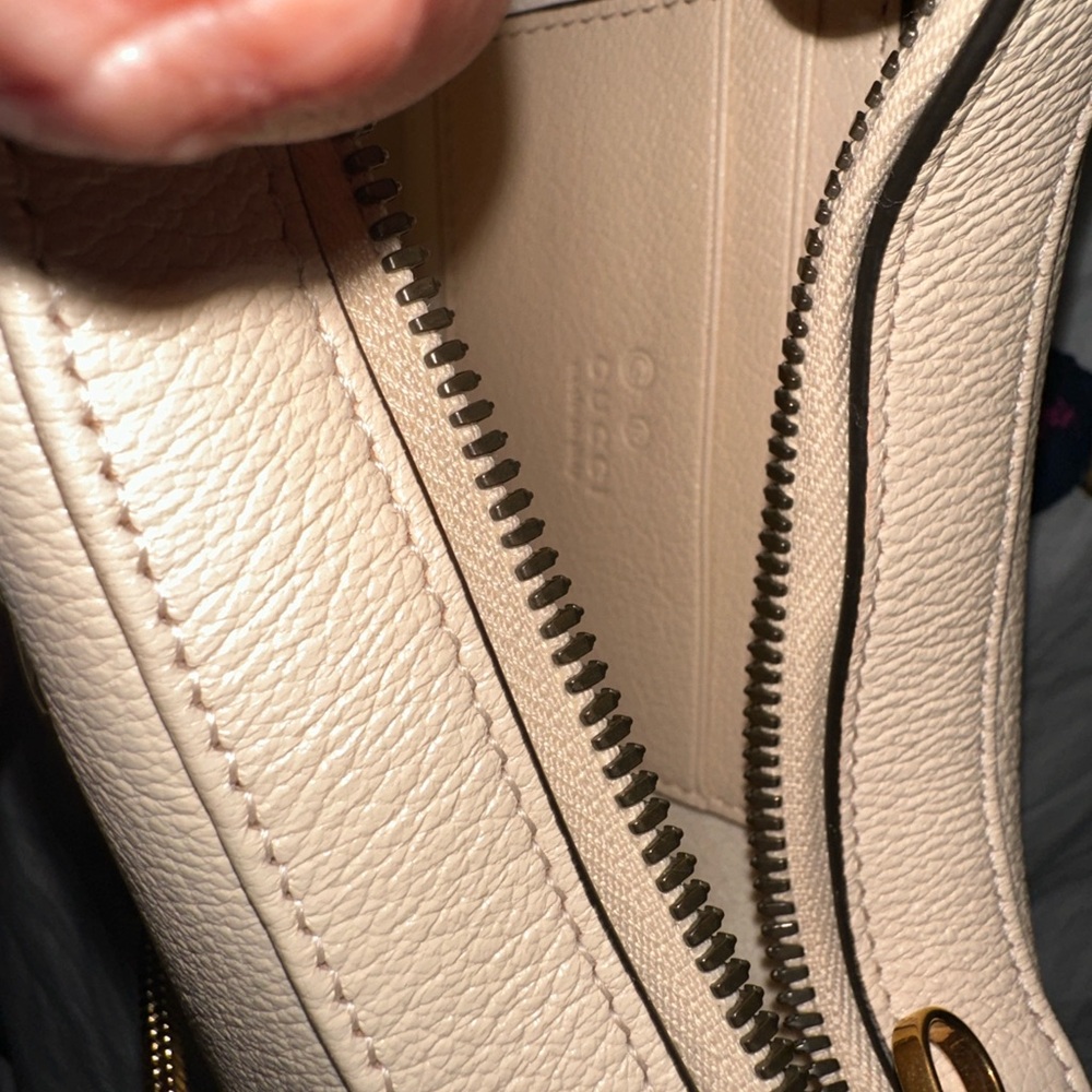 Gucci Beige /Cream Leather Bag aphrodite - Picture 6 of 10
